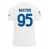 Dres Inter Milan Alessandro Bastoni #95 Preč 2023-24 Krátky Rukáv